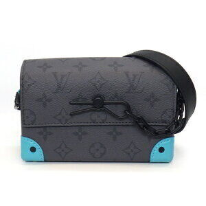 Louis Vuitton Steamer Wearable Wallet Bag Turquoise Blue Eclipse Black